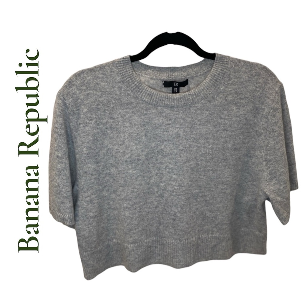 Banana Republic | 100% Cashmere | Light Gray Sweater